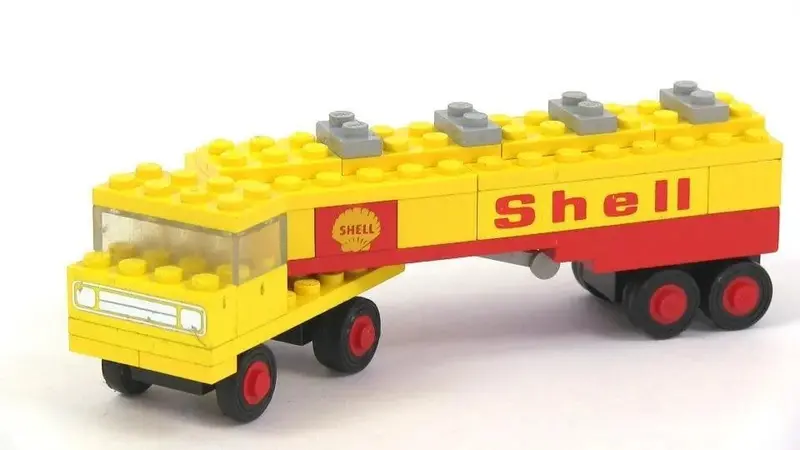 Lego Shell Tanker Truck 621 Legoland 1