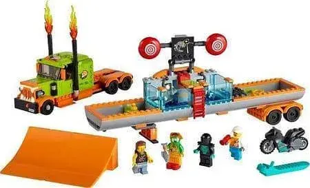 Lego Showtruck Vliegwiel Aangedreven Stunt Motor 60294 City 2