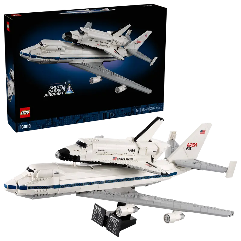 Lego Shuttle Carrier Aircraft 10360 Icons (Augustus) 1