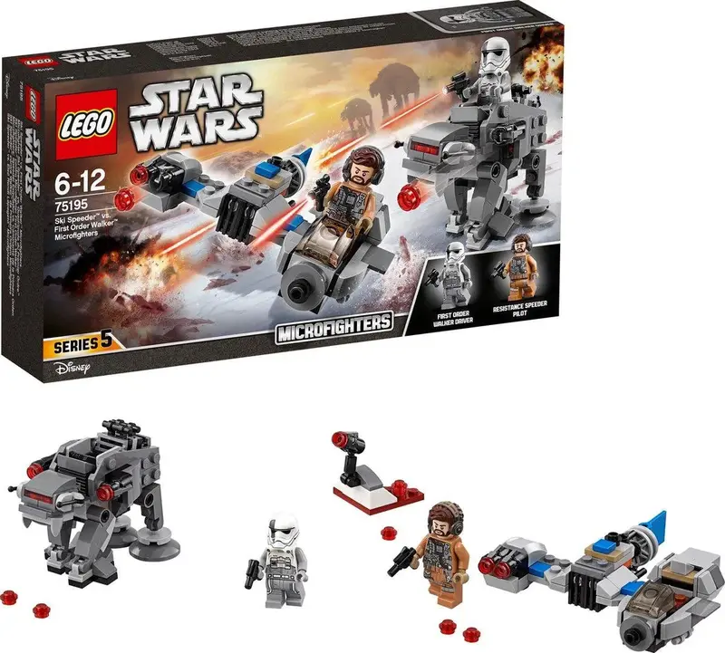 Lego Ski Speeder Vs. First Order Walker Microfighters 75195 Star Wars - Microfighters 1