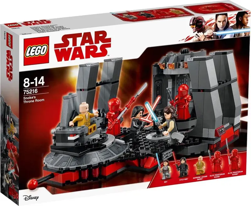 Lego Snoke's Troonzaal 75216 Starwars 2