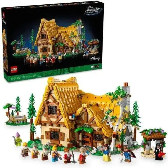 Lego Snow White And The Seven Dwarfs' Cottage 43242 Disney 1