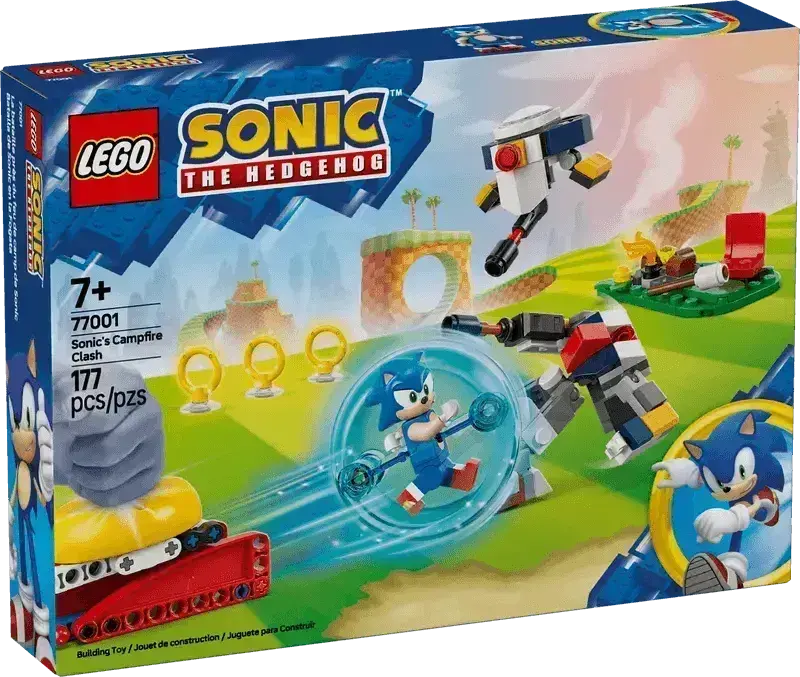 Lego Sonics Krachtmeting Bij Het Kampvuur 77001 Sonic 2