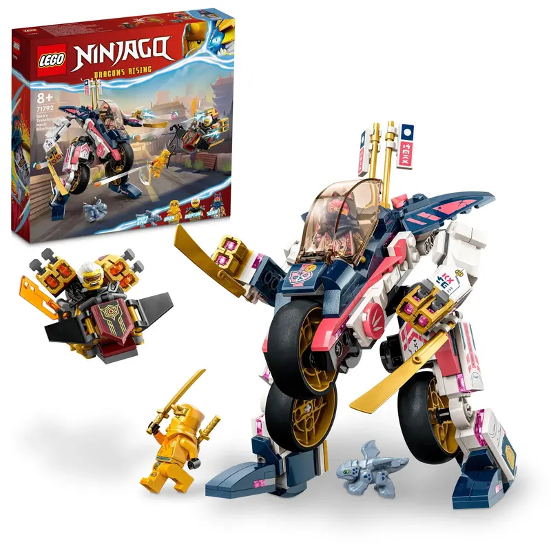 Lego Sora's Transforming Mech Bike Racer 71792 Ninjago 1