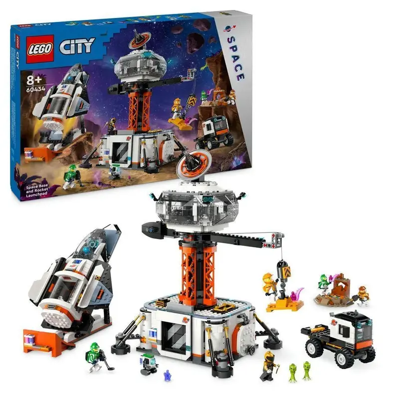 Lego Space Base And Rocket Launchpad 60434 City 1