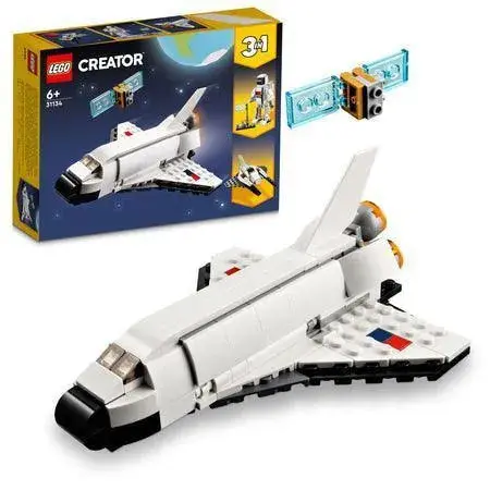 Lego Space Shuttle With Astronaut 31134 Creator 3 In 1 1