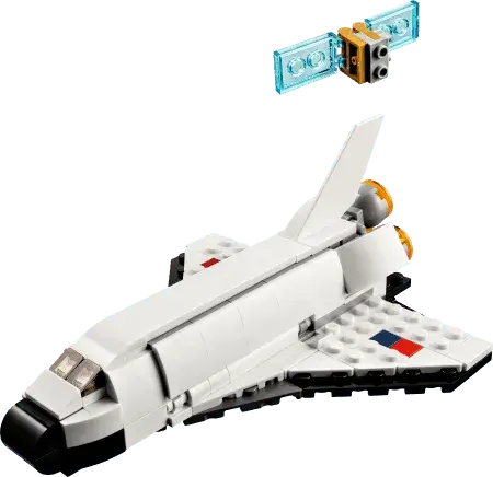 Lego Space Shuttle With Astronaut 31134 Creator 3 In 1 2