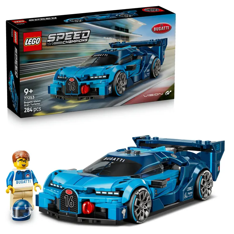 Lego® Speed Champions Bugatti Vision Gran Turismo Hyper Sportauto Modelbouwset 77253 1
