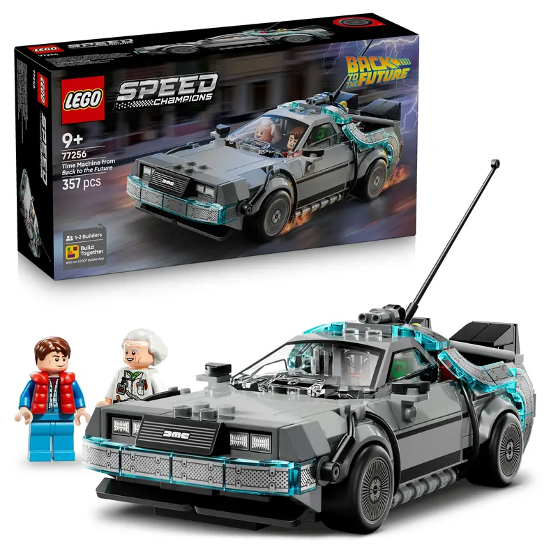 Lego Speed Champions Tijdmachine Uit Back To The Future Bouwpakket Voor Kinderen 77256 1