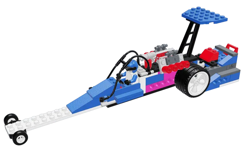 Lego Speed Dragster 6714 Town 1