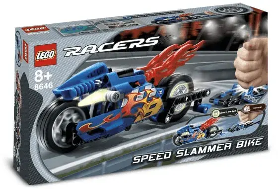 Lego Speed Slammer Bike 8646 Racers 2