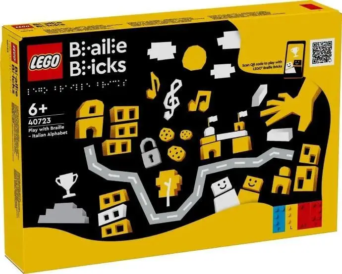 Lego Spelen Met Braille – Italiaans Alfabet 40723 Lego 1