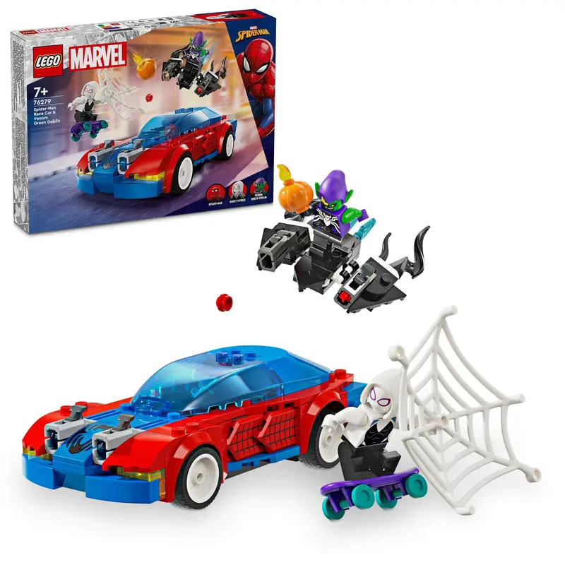 Lego Spider-Man Race Car & Venom Green Goblin 76279 Superheroes 1