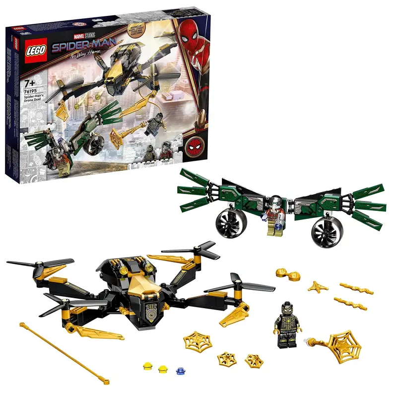 Lego Spider-Man's Duel Met De Drone 76195 Super Heroes 1