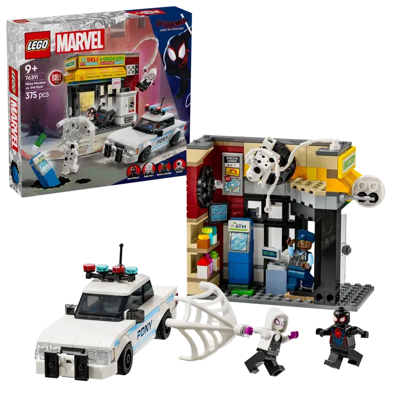 Lego Spider-Verse Miles Morales Vs De Spot 76311 Superheroes 1