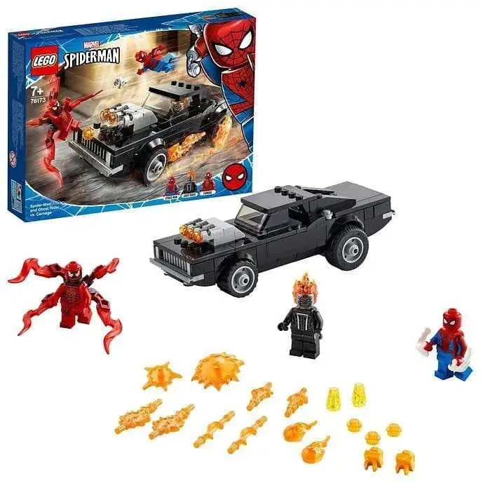 Lego Spiderman En Ghostrider Vs. Carnage 76173 Spiderman 1