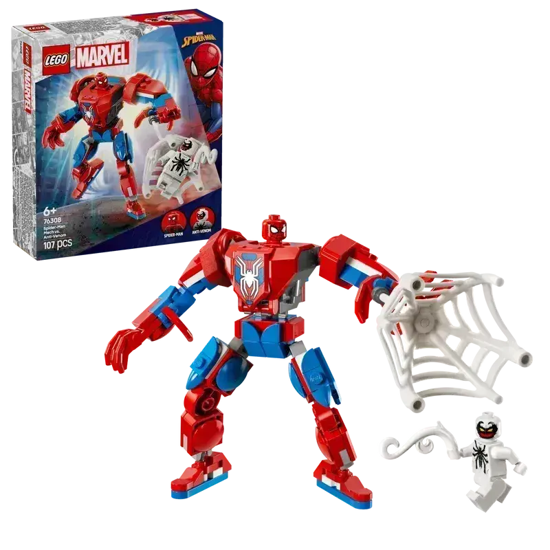 Lego Spiderman Mecha Vs Anti Venom 76308 Superheroes 1