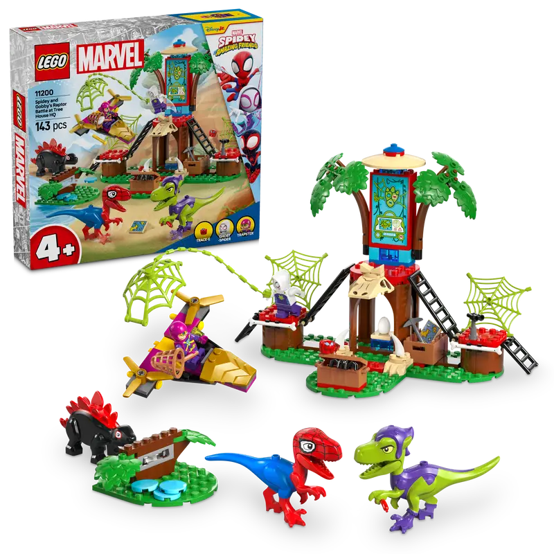 Lego Spidey And Gobby's Rapture Tree House Battle 11200 Spidey 1