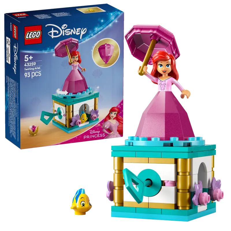 Lego Spinning Ariel 43259 Disney 1