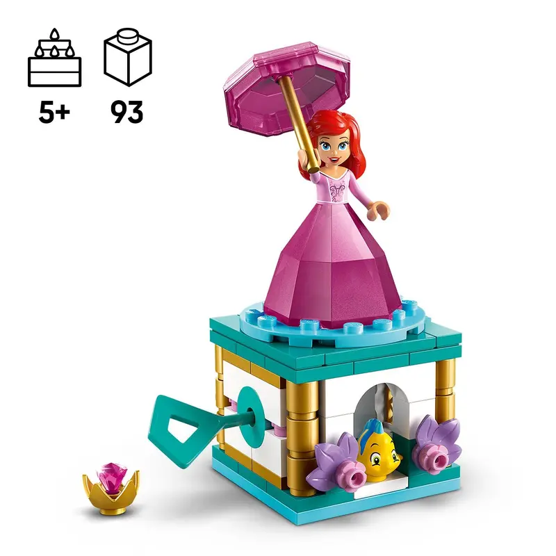 Lego Spinning Ariel 43259 Disney 2