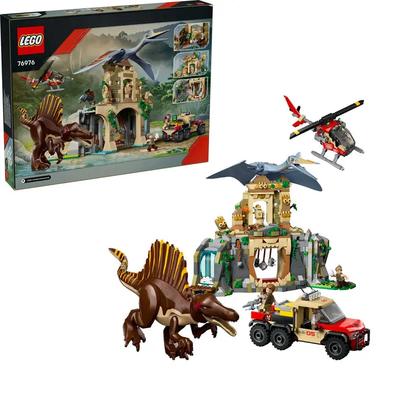 Lego Spinosaurus And Quetzalcoatlus Air Mission 76976 Jurassic World 1
