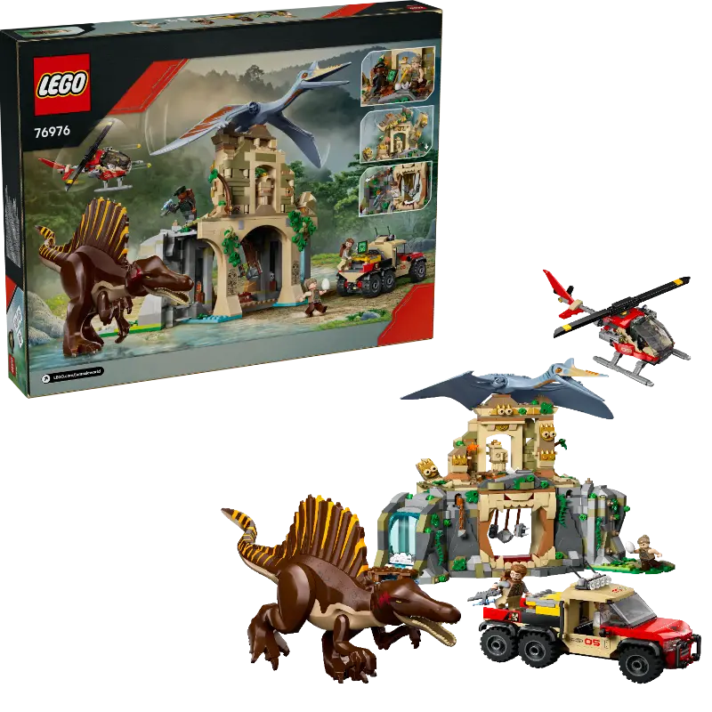 Lego Spinosaurus En Quetzalcoatlus Luchtmissie 76976 Jurassic World 1