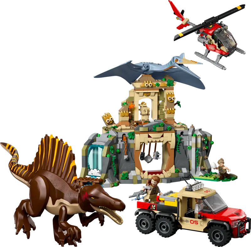 Lego Spinosaurus En Quetzalcoatlus Luchtmissie 76976 Jurassic World 2