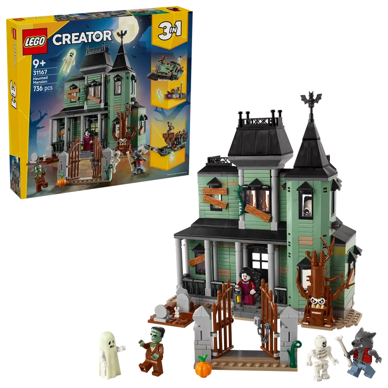 Lego Spookhuis 31167 Creator 3-In-1 1