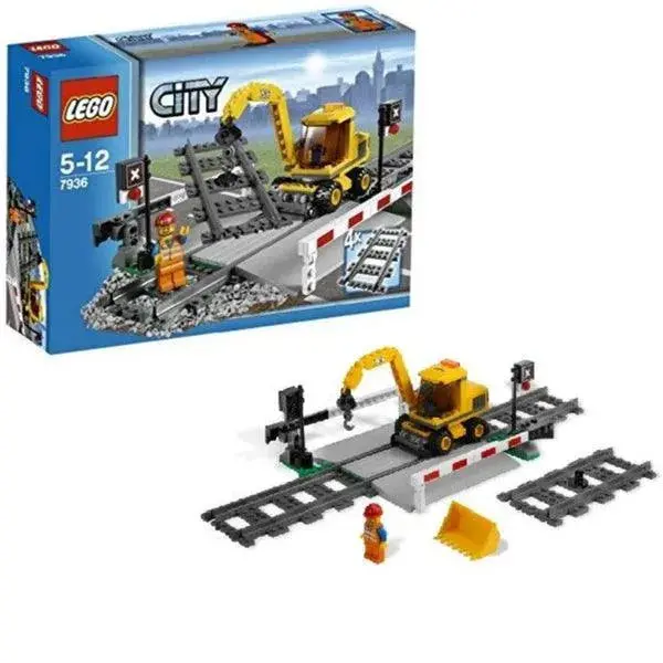 Lego Spoorweg Overgang / Kruising 7936 City 1