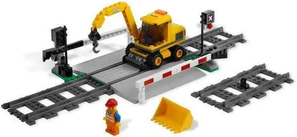 Lego Spoorweg Overgang / Kruising 7936 City 2