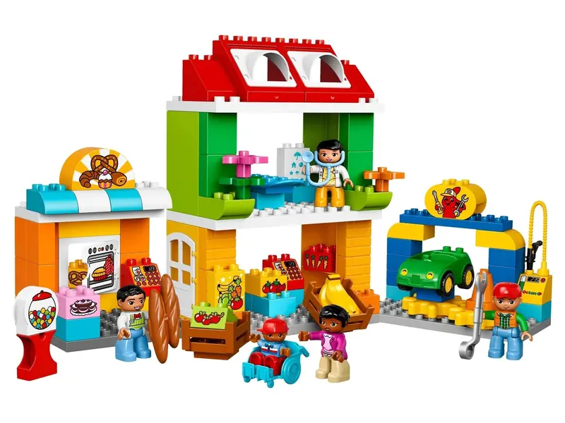 Lego Stadsplein 10836 Duplo 2