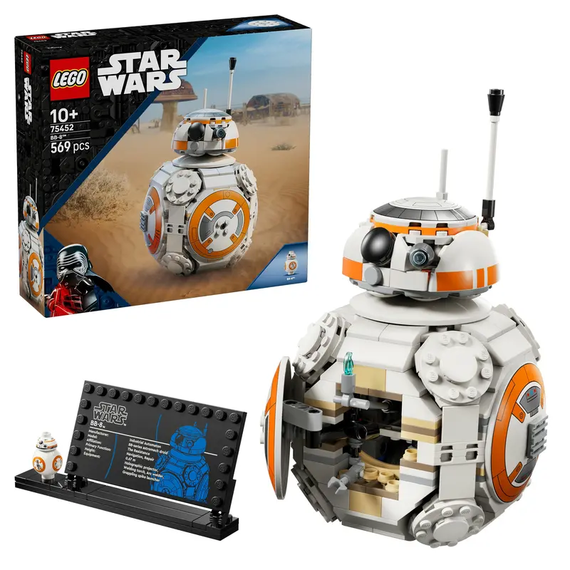 Lego Star Wars Bb-8 Astromech Droid Bouwpakket Voor Kinderen En Decoratie 75452 1