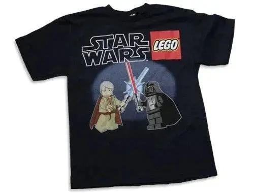 Lego Star Wars Kenobi Vs. Vader T-Shirt Ts46 Gear 1