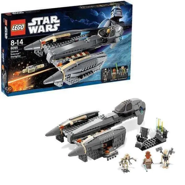 Lego Starfighter From General Grievous 8095 Star Wars 1