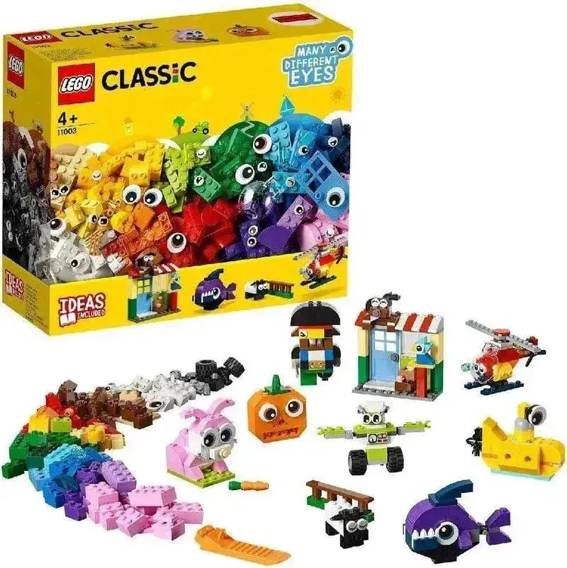 Lego Stenen En Ogen, 451 Losse Lego Stenen 11003 Classic 1