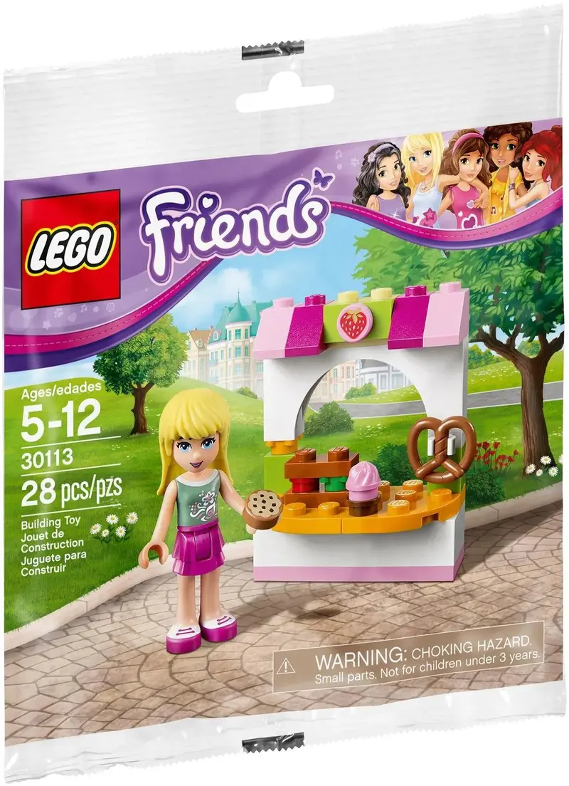 Lego Stephanie's Bakkerijkraam 30113 Friends 1