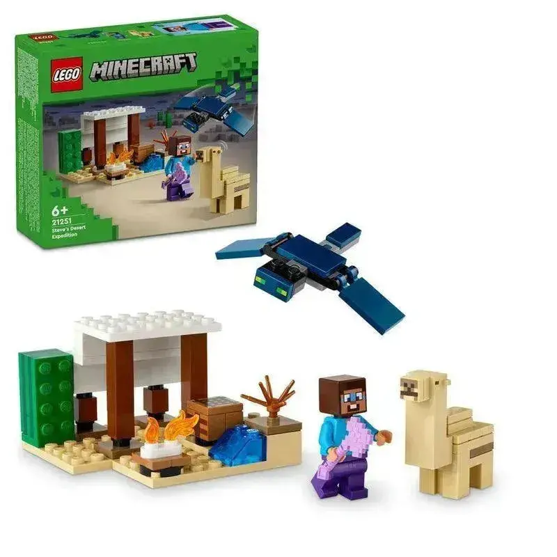 Lego Steve's Woestijn Avontuur 21251 Minecraft 1