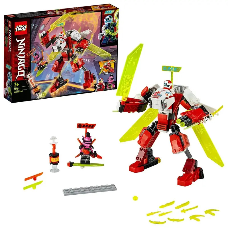 Lego Stoere Kai's Mech Jet Vliegtuig 71707 Ninjago 1