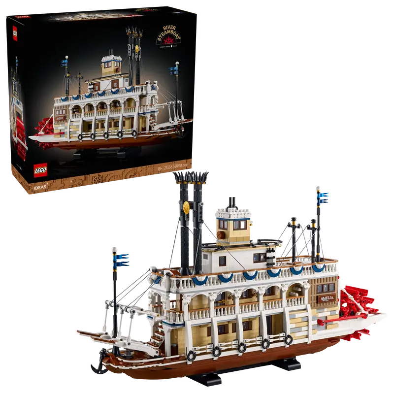 Lego Stoomboot 21356 Ideas 1