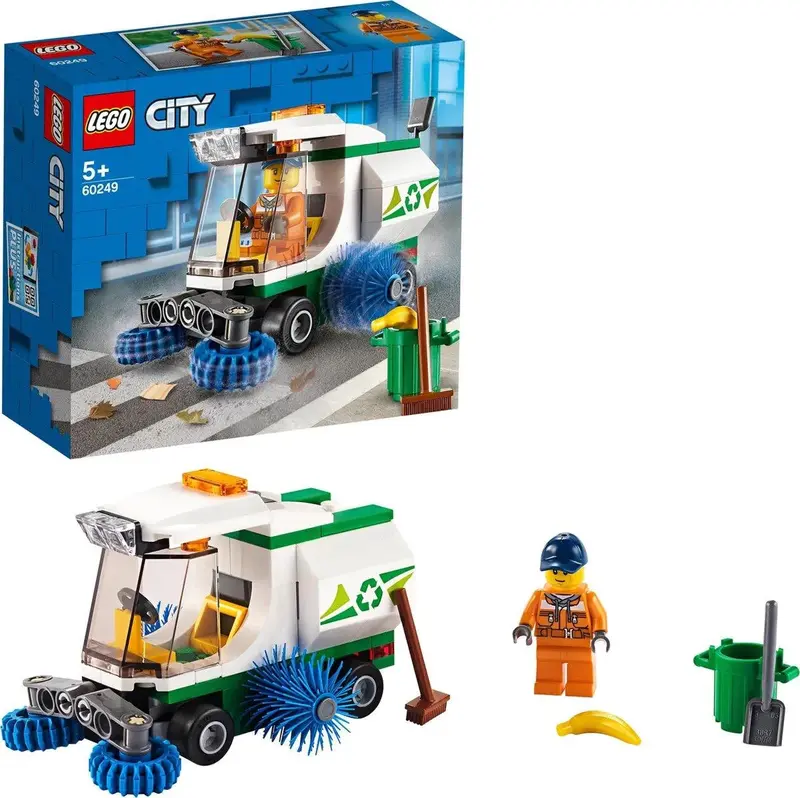 Lego Straatveger Met Veegmachine 60249 City 1