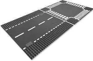 Lego Straight & Crossroad Plates 7280 City 1