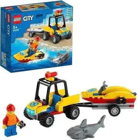 Lego Strand Redding Voertuig Atv Quad 60286 City Voertuigen 1