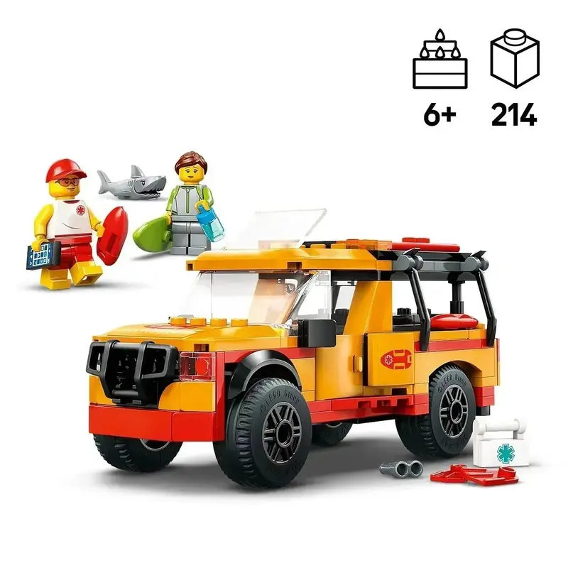 Lego Strandwacht Reddingstruck 60453 City 2