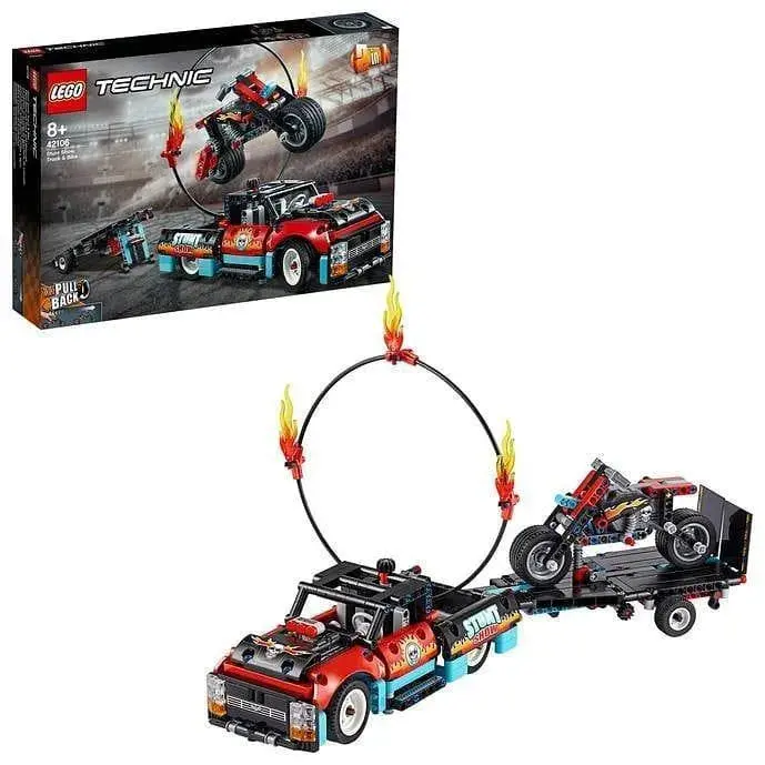 Lego Stunt Show Truck & Motor 42106 Technic 1