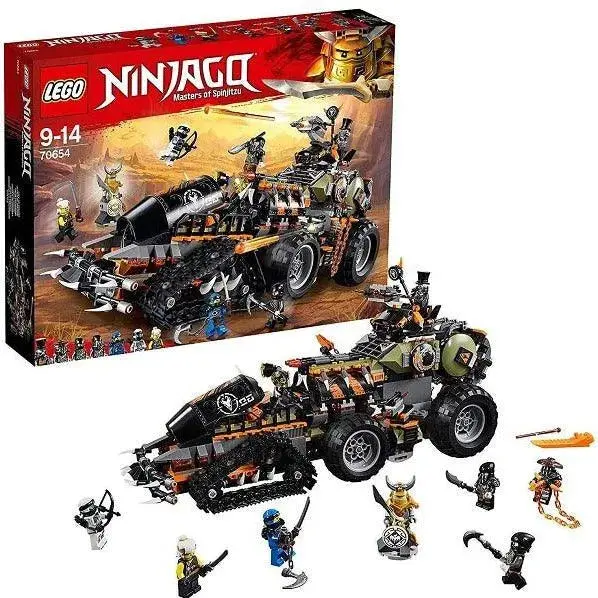 Lego Super Dieselnaut Tank Met Geschutskoepels 70654 Ninjago 1