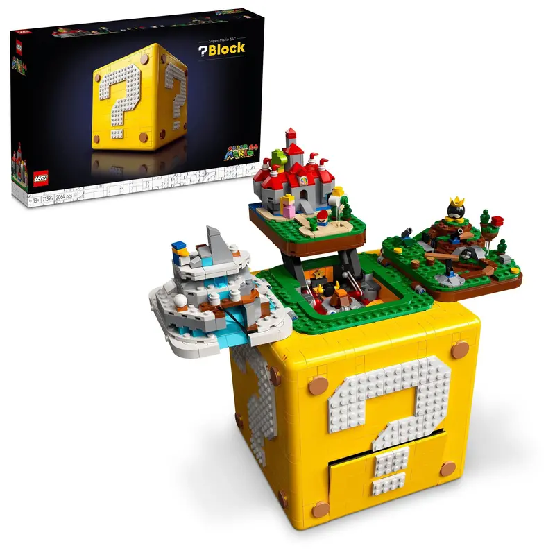 Lego Super Mario 64 Vraagtekenblok Question Mark 71395 Super Mario 1