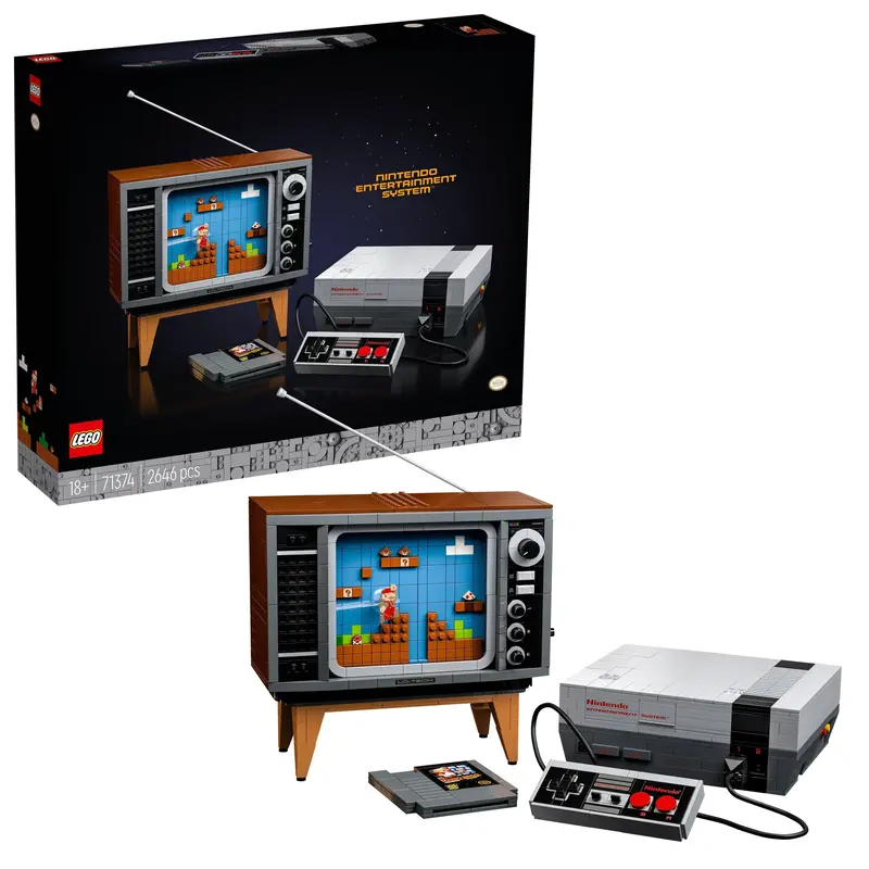 Lego Super Mario Nintendo Entertainment System 71374 Supermario 1