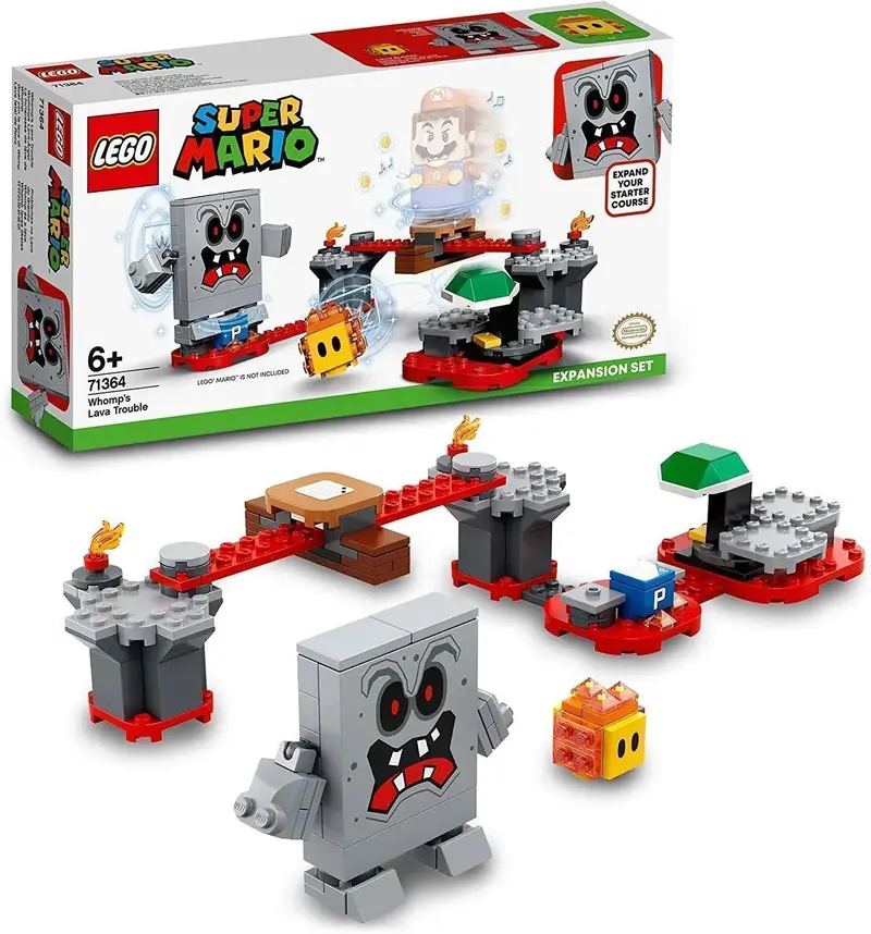 Lego Super Mario Uitbreidingsset: Whomps Lavafort 71364 Supermario 1