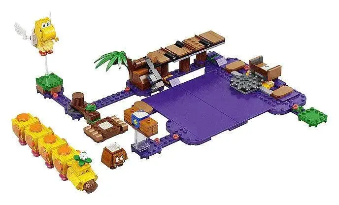Lego Super Mario Uitbreidingsset: Wigglers Giftige Moeras 71383 Supermario 2
