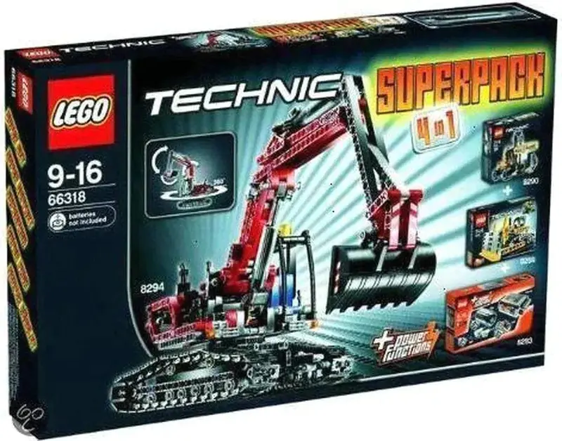 Lego Super Pack 4 In 1 66318 Technic 1